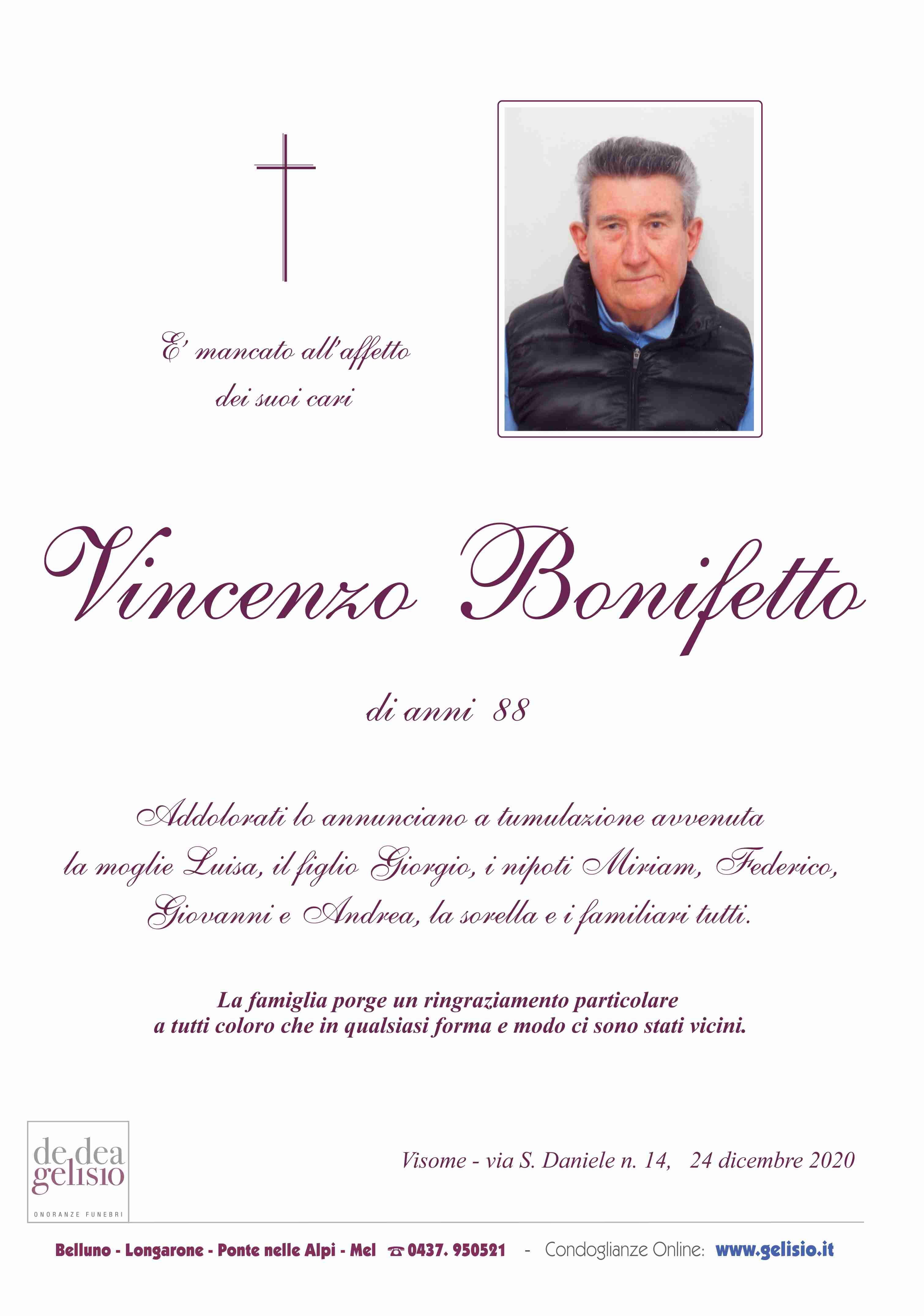 Bonifetto Vincenzo