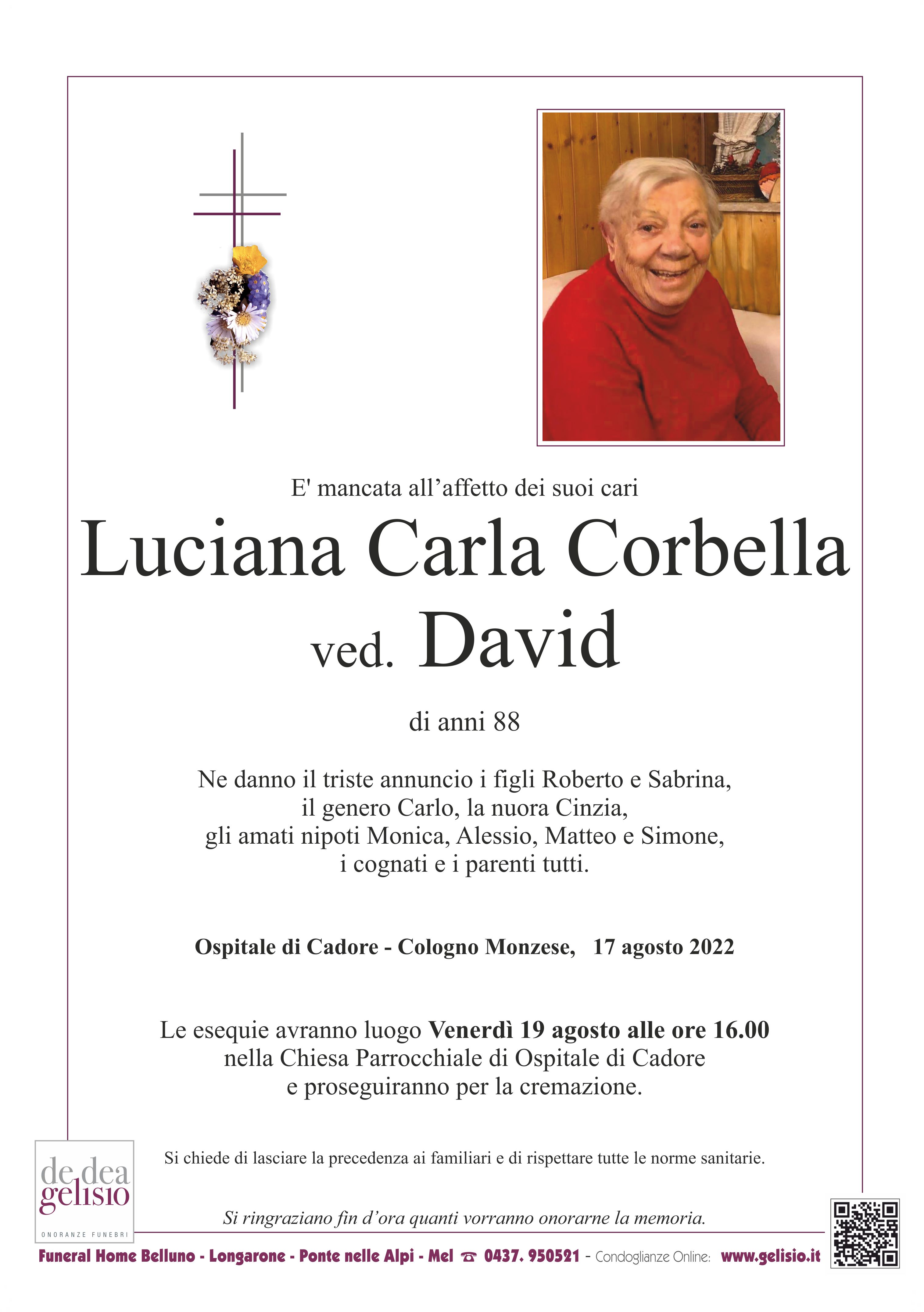 Corbella Luciana Carla