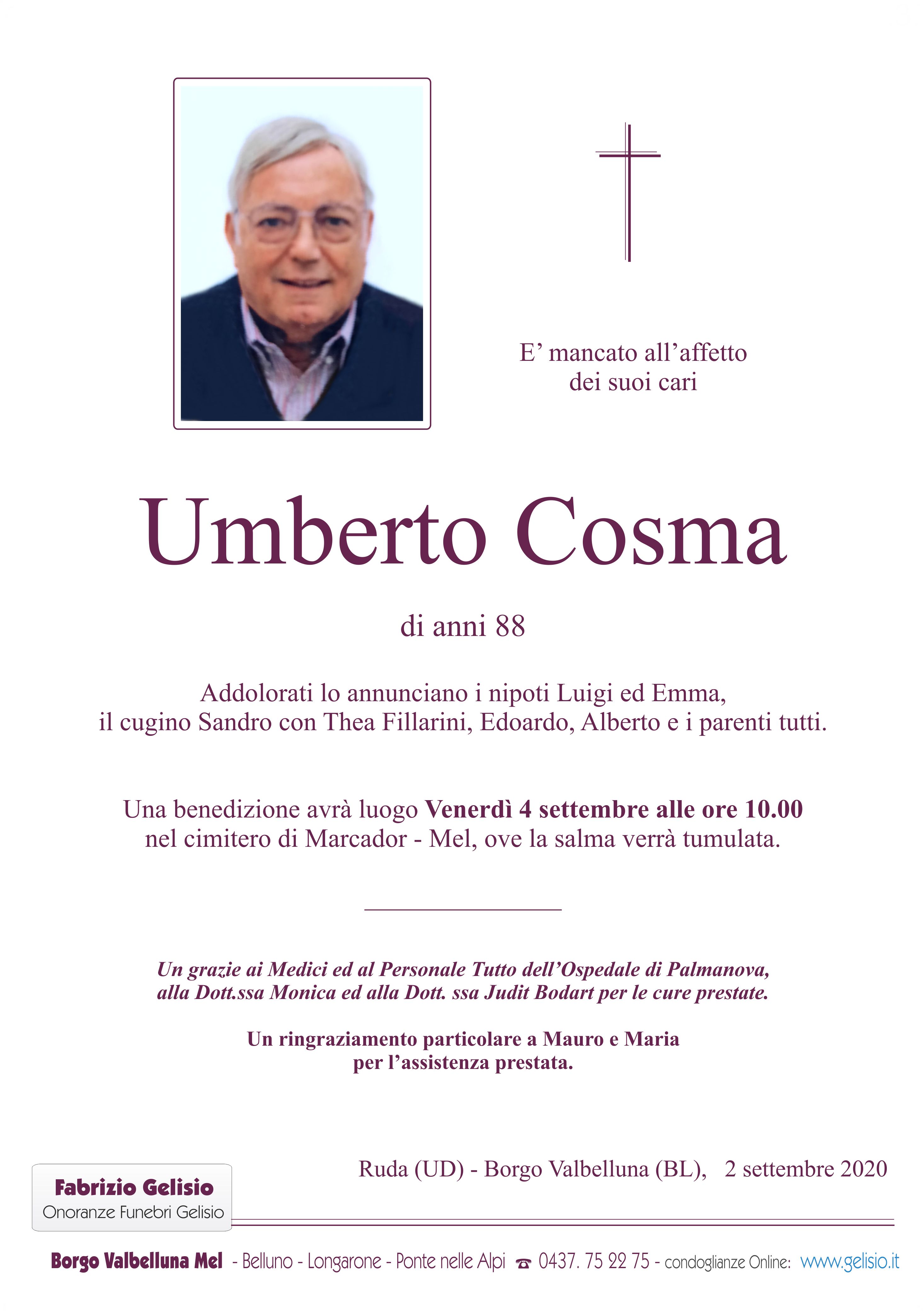 Cosma Umberto