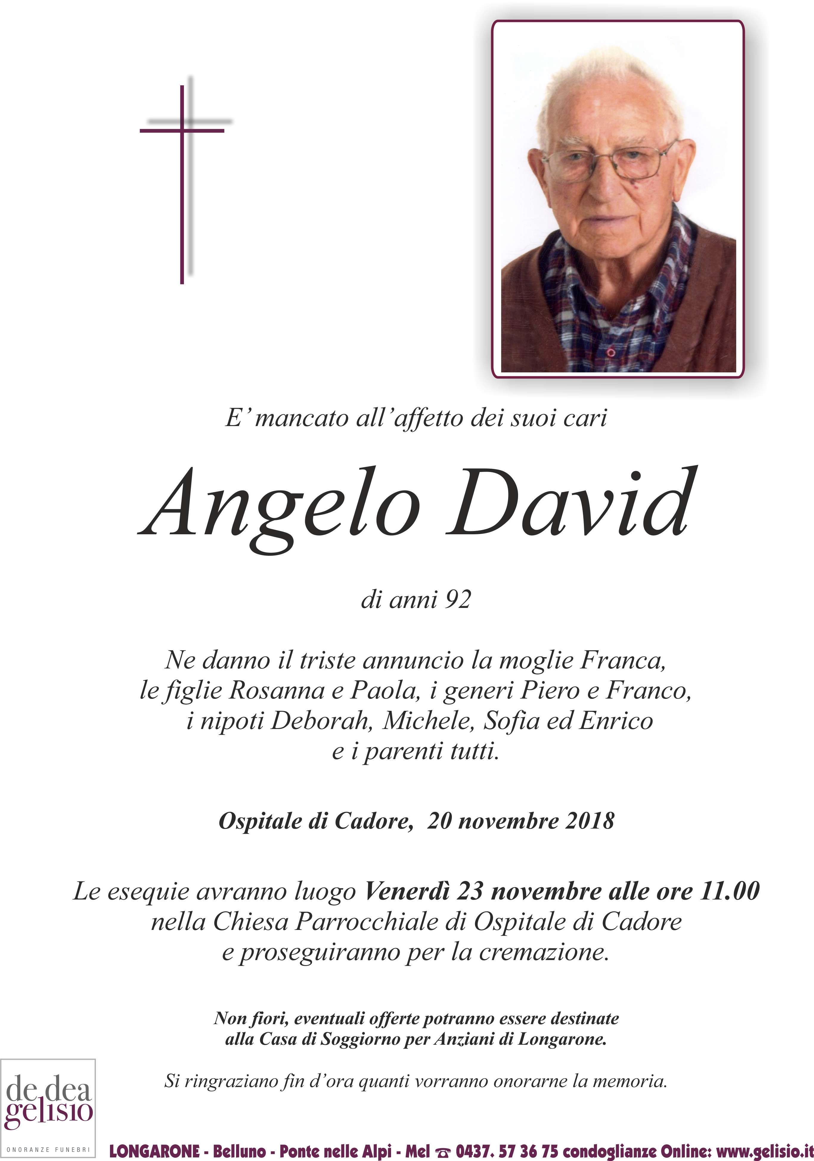 David Angelo 34