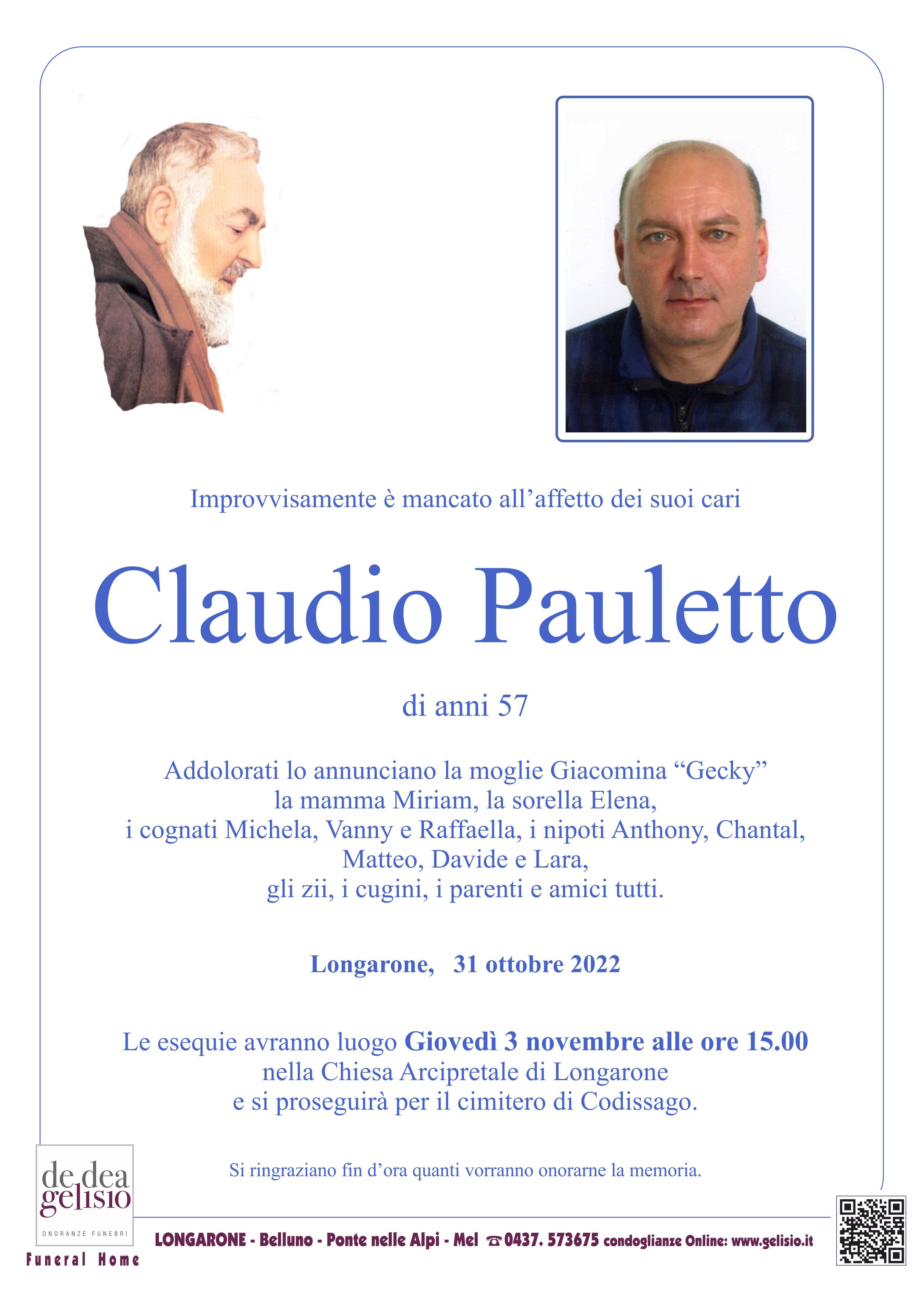 Pauletto Claudio
